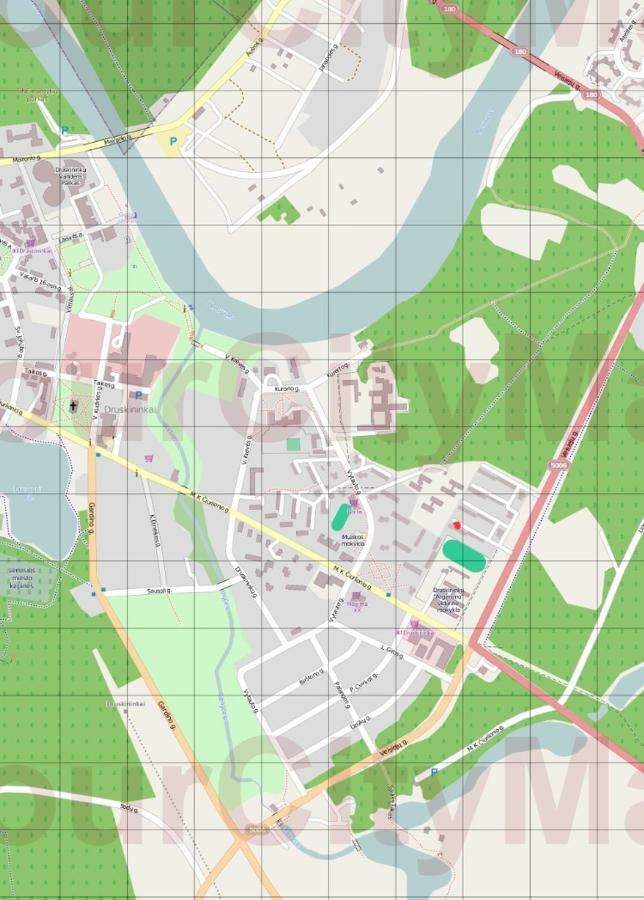 Du Draugai 1 Lägenhet Druskininkai Exteriör bild